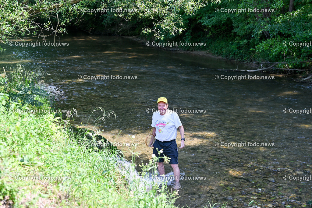 Klein Wimbledon_ Gottfried Stadlhuber_ 09.07.2023-12 | 09.07.2023, Kremsmuenster, AUT, Klein Wimbledon, im Bild Gottfried Stadlhuber am Kremsfluss