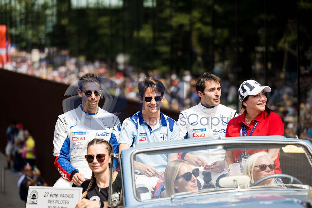 Trainproduction-20230609-0043 | LE MANS,FRANCE,09.Jun.23 - MOTORSPORTS - WEC, FIA World Endurance Championships, 24 Hours of Le Mans, Circuit de la Sarthe, drivers parade. Photo: Trainproduction / Matthias Trinkl