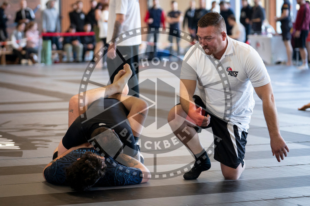 20240309PBB6182 | Fighters compete during the International Luta Livre (ILLCS) Spring Championship in Hannover, Germany, on March 9, 2024.