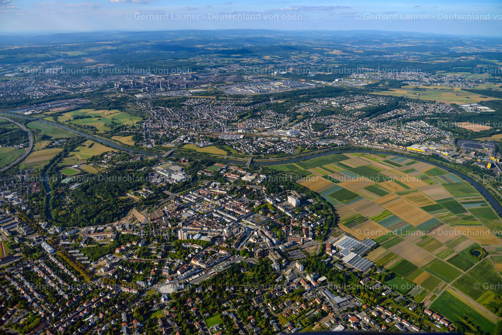 3290916 | Blick über Saarlouis, Roden und Dillingen a.d,Saar