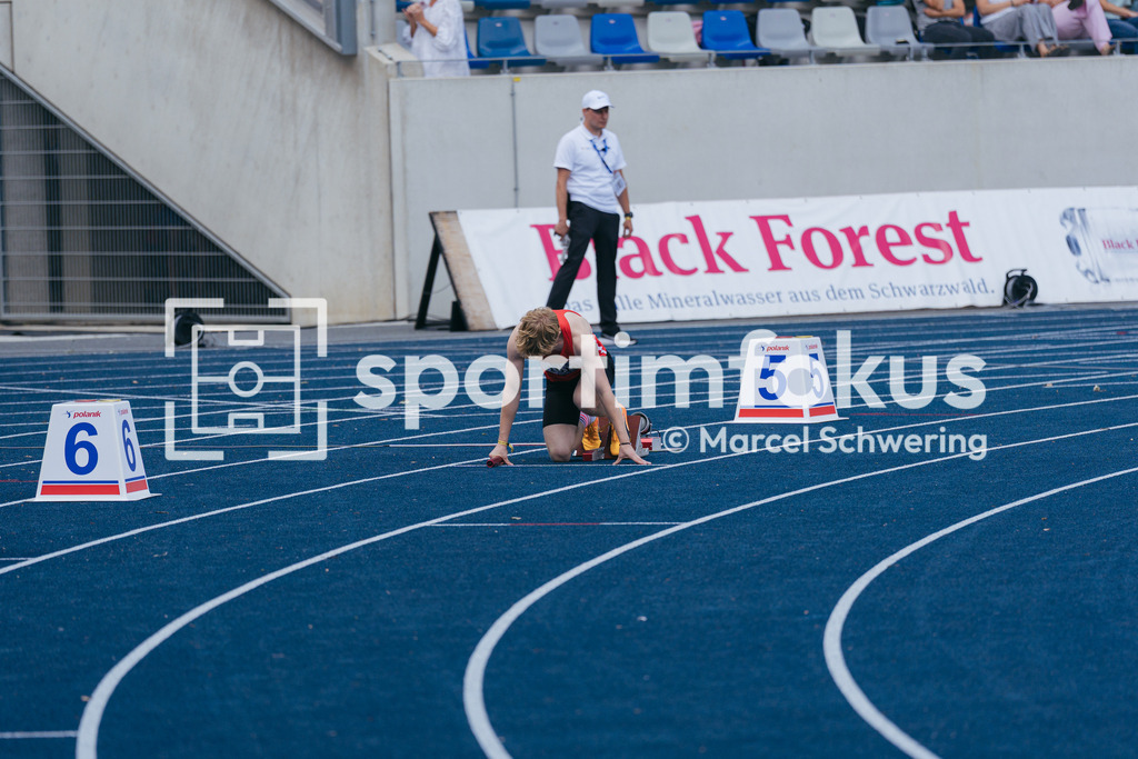 DM U23 U18 Bochum 2026 | Linus Leiste (LG Olympia Dortmund) beim Start bei den Deutschen Meisterschaften der U18 &amp; U23 2026 im Lohrheidestadion in Bochum-Wattenscheid. - Realisiert mit Pictrs.com
