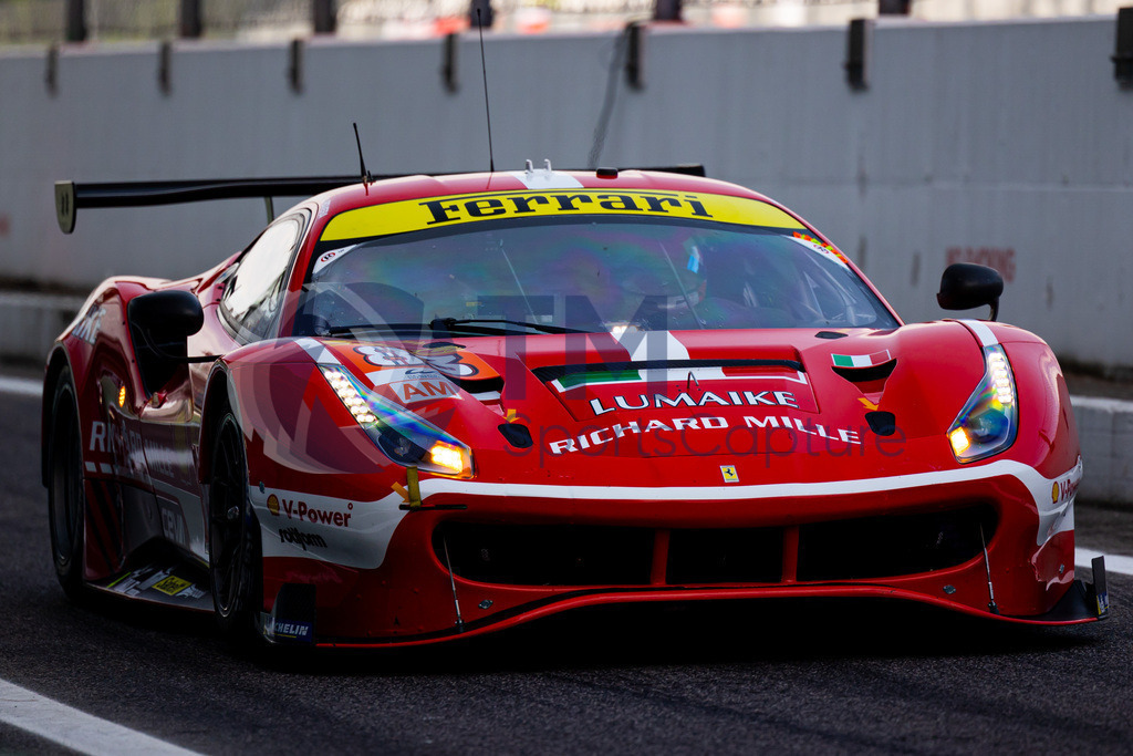 Trainproduction-20230708-0001 | MONZA,ITALY,08.Jul.23 - MOTORSPORTS - WEC, FIA World Endurance Championships, 6h of Monza, Autodromo Monza. Image shows Luis Perez Companc (ARG), Alessio Rovera (ITA) and Lilou Wadoux (FRA/ Richard Mille AF Corse). Photo: Trainproduction / Matthias Trinkl