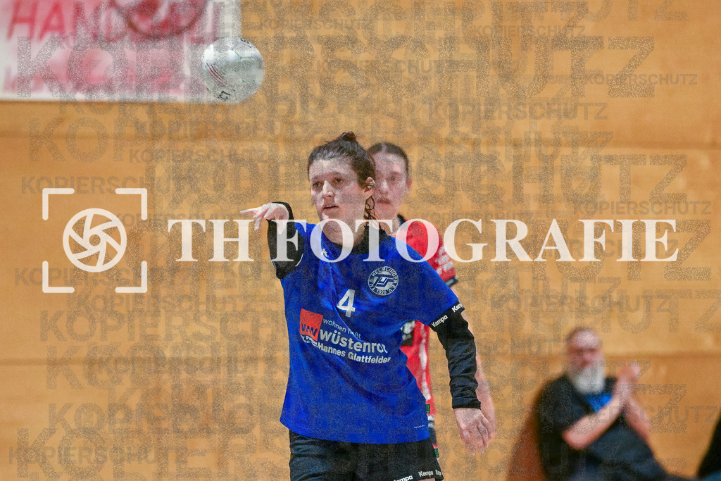 GER, SG Maulburg/Steinen - TuS Helmlingen, Frauen-Handball, Oberliga Suedbaden, 19. Spieltag, Saison 2024/2025, 23.03.2025 | Sophia Körber (TuS Helmlingen, #4)GER, SG Maulburg/Steinen - TuS Helmlingen, Frauen-Handball, Oberliga Suedbaden, 19. Spieltag, Saison 2024/2025, 23.03.2025Foto: TH Fotografie/Thomas Hess