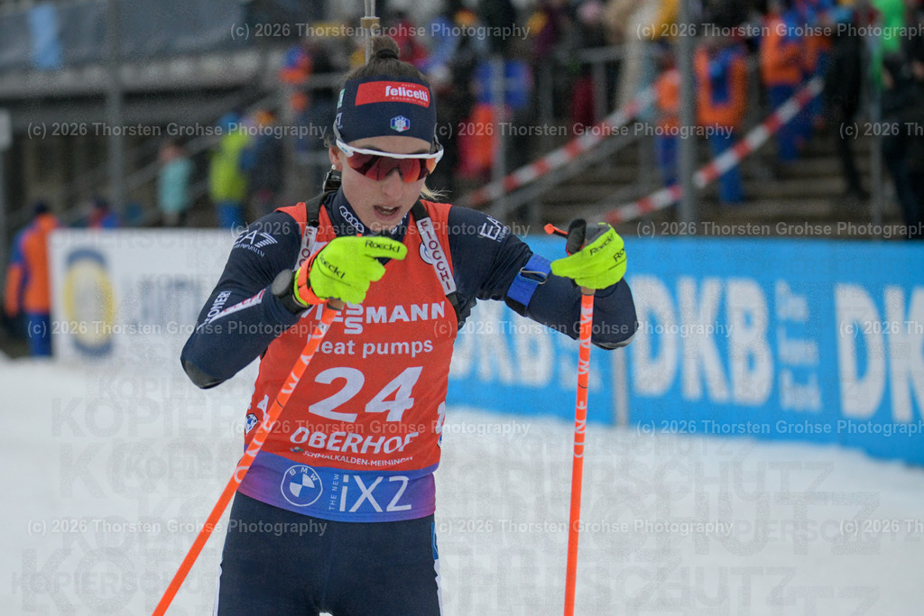 BMW IBU World Cup Biathlon - Oberhof (GER) 2024 | BMW IBU World Cup Biathlon - Oberhof (GER) 2024, FRAUEN 7,5 KM SPRINT am 05.01.2024 in ARENA AM RENNSTEIG in Oberhof, (Germany)

Image: Lisa Vittozzi ITA - Realisiert mit Pictrs.com