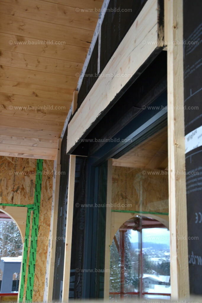 bib-lg13-holzbau-ausbau-0044 | Nach LV-Leistungsgruppen sortierte Detailfotos über den Bau eines Hauses. Alle Hausbau-Bilder direkt vom Urheber und Autor der Website Haus-Selber-Bauen.com