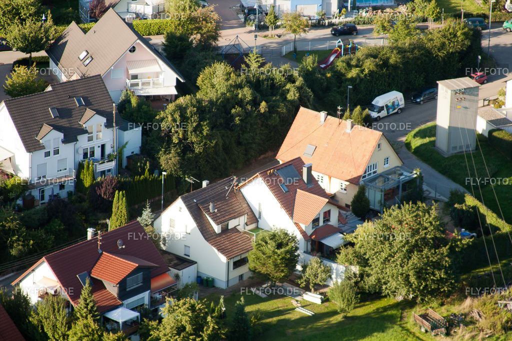 Mühlgasse | Luftbild: Mühlgasse im Ortsteil Gräfenhausen in Birkenfeld im Bundesland Baden-Württemberg in Deutschland. Foto: IMG_32626.jpg vom 21.08.2010 durch Werner Riehm/FLY-FOTO.de - Realisiert mit Pictrs.com