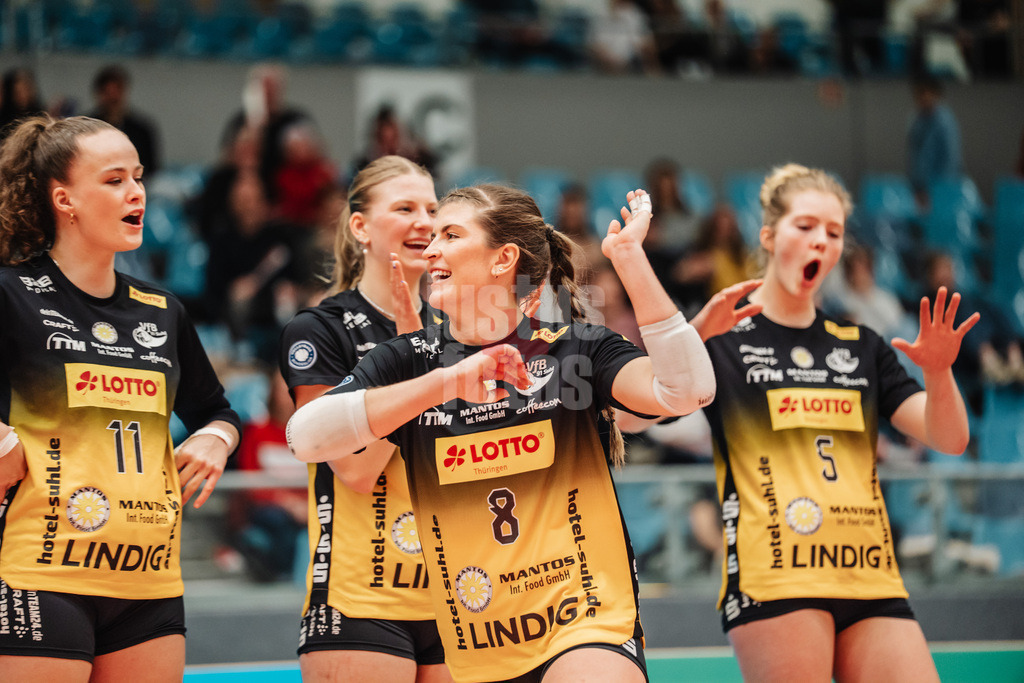 Volleyball | Frauen | Saison 2025/2026 | Volleyball Bundesliga | ETV Hamburger Volksbank Volleys vs. VfB Suhl LOTTO Thüringen | 07.03.2026 | Mackenzie Foley (#8, VfB Suhl LOTTO Thüringen) wird MVP des Spiels