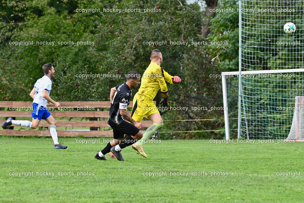 SV Draschitz vs. SC Magdalen 25.9.2022 | #11 Sandro Ebner, #1 Ment Jozef, Tor SC Magdalen