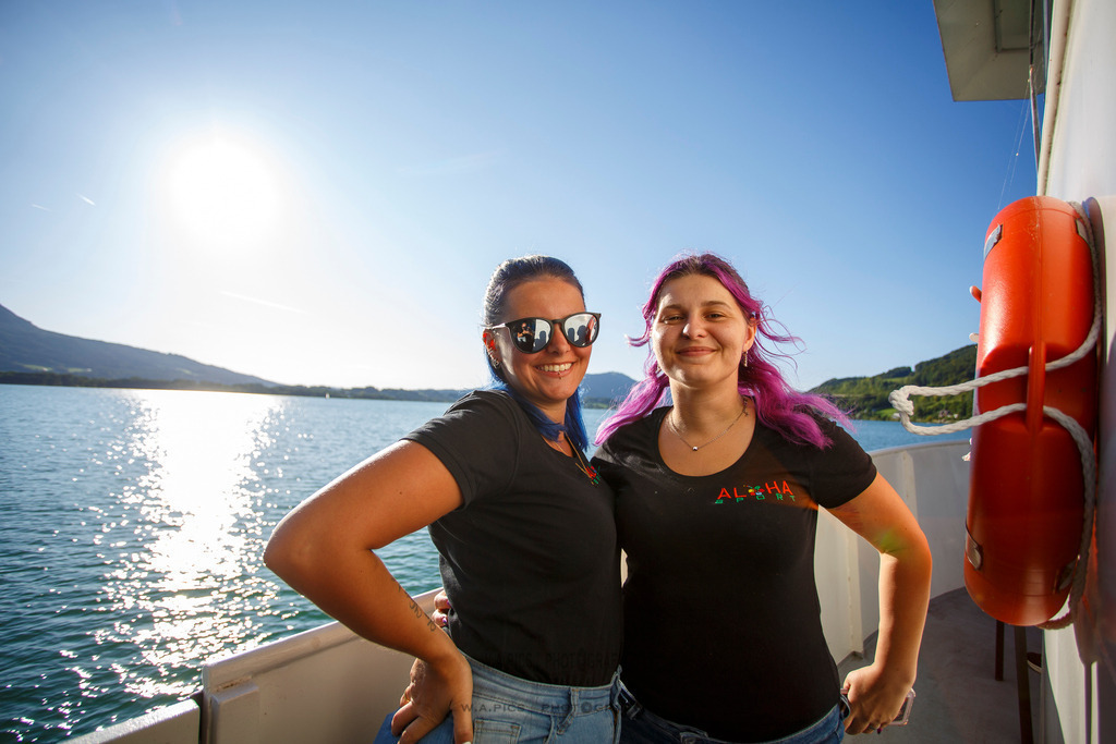 ..... | 06.09.2025, AUSTRIA, Mondsee, ALOHA TRI MONDSEE - Pastaparty , Image shows: Photo: WAPICS / Willdoner Andreas