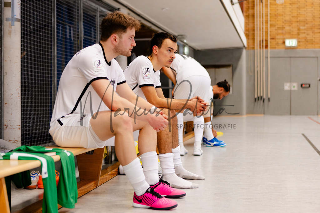 Futsal-Bundesliga, Saison 2025/2026, 2. Spieltag: SC Preußen Münster - FC Liria Futsal Berlin | Futsal-Bundesliga, Saison 2025/2026, 2. Spieltag, SC Preußen Münster empfängt FC Liria Berlin in der Universitäts-Sporthalle in Münster. Foto: sportfotografie.ms | Markus Paletta - Realisiert mit Pictrs.com
