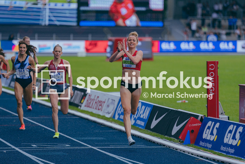 Deutsche Meisterschaften der Frauen und Männer 2026 | Smilla Kolbe, Eintracht Frankfurt e.V.,Deutsche Meisterschaften der Frauen und Männer 2026, Lohrheidestadion Bochum-Wattenscheid, 26.07.2026. Foto: Marcel Schwering / sportimfokus - Realisiert mit Pictrs.com
