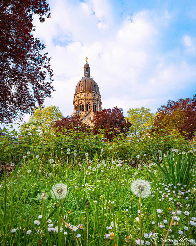 Die Christuskirche in Mainz | Die Evangelische Christuskirche an der Kaiserstrasse in Mainz