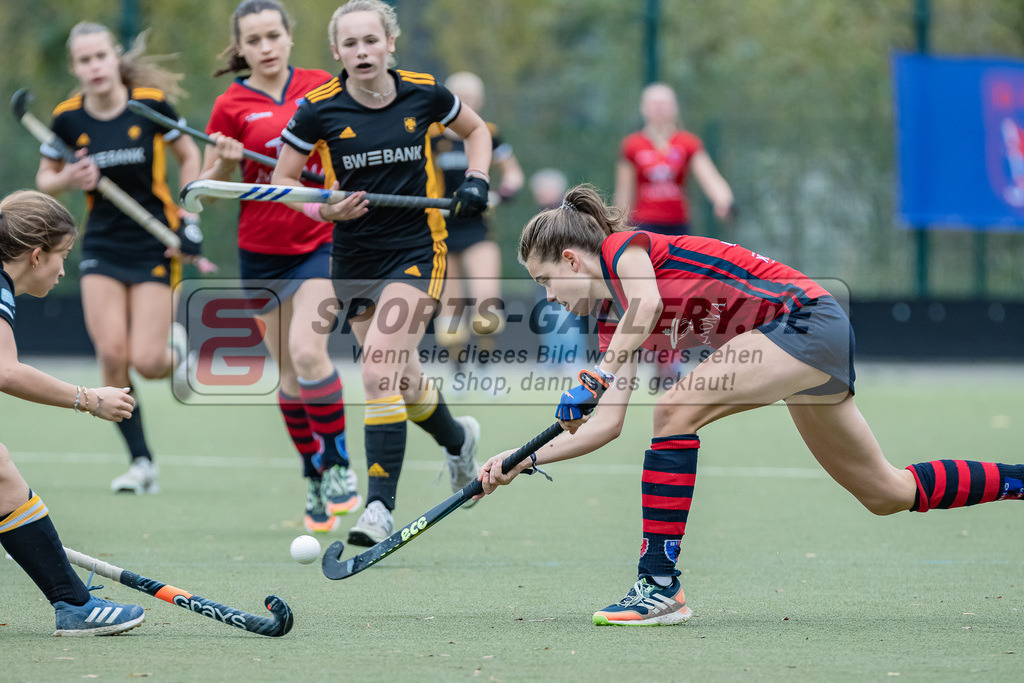HK_20231022_105905 | Platz 3 Deutsche Meisterschaft Feld WU16 Berliner HC - Harvestehuder THC am 22.10.2023 DHC, Düsseldorf ,