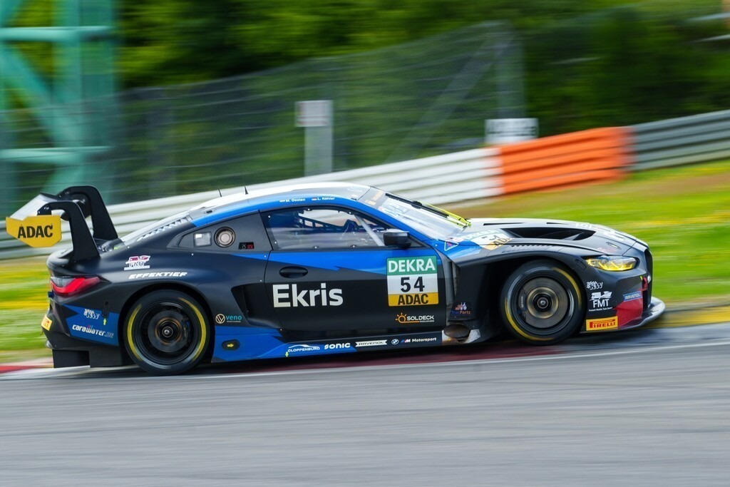 13.07.2024 ADAC GT Masters Nürburgring Bild: #5 Kwanda Mokoena und Max Reis im AMG GT3 vom Haupt Racing Team | 13.07.2024 ADAC GT Masters Nürburgring Bild: #5 Kwanda Mokoena und Max Reis im AMG GT3 vom Haupt Racing Team - Realisiert mit Pictrs.com