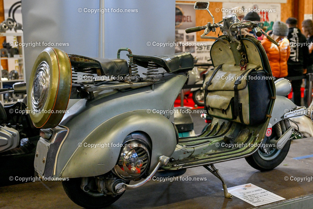 Vespa Custom Show_ Neumarkt Mkr._ 01.03.2025-31 | 01.03.2025, Neumarkt im Mklr., AUT, Neumarkt im Mkr., im Bild Vespa Custom Show 2025©Harald Dostal / fodo.news