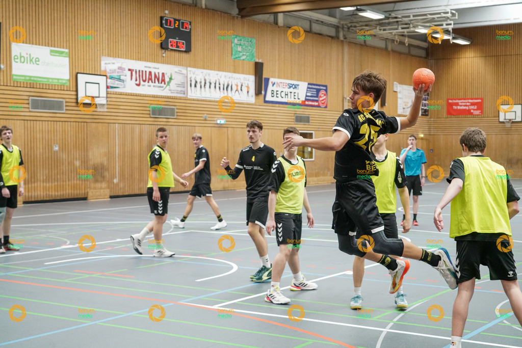 HC Sterkrade 75 B-Jugend vs HSG Duisburg-Süd B-Jugend - Regionsoberliga männliche Jugend B 15.03.2026 | Foto: Daniel Böhm | bonum.media - Realisiert mit Pictrs.com