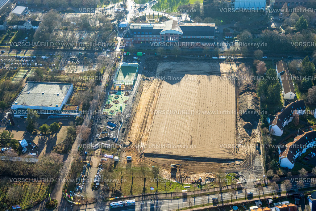 Hamm251202286 | Luftbild, Neue Mitte Uentrop, Baustelle Grüne Umweltachse mit Sportpark und Freizeitpark Werner-Figgen-Weg Ecke Alter Grenzweg, Uentrop, Hamm, Ruhrgebiet, Nordrhein-Westfalen, Deutschland