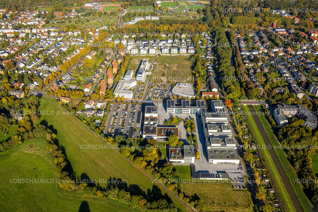 Hamm241007235 | Luftbild, Baustelle SCI:Q Science Quarter Paracelsuspark, Sci:Q Campusliving, ZFSL Hamm Zentrum für schulpraktische Lehrerausbildung, Hochschule Hamm-Lippstadt HSHL, oben Wohnsiedlung Paracelsuskarree, Mitte, Hamm, Ruhrgebiet, Nordrhein-Westfalen, Deutschland