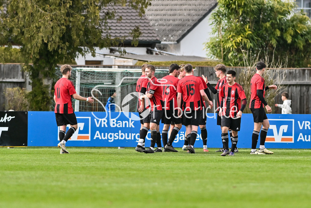 BC Aichach - BSV Berg im Gau | Jubel nach 0-2 BIG 10