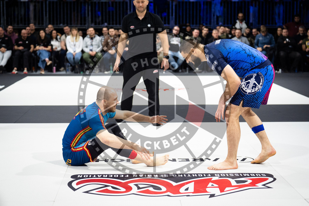 20260215PBB9618 | Fighters compete during the ADCC European Trials competition day 2 in Belgrade, Serbia, on February 15, 2026.