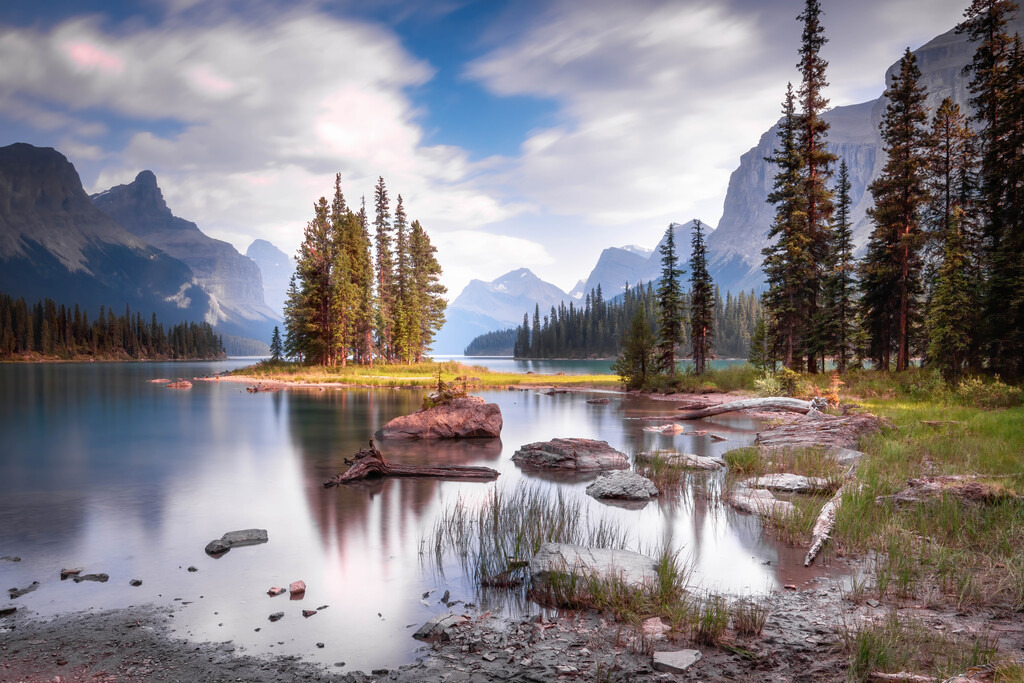 Kanada Jasper Nationalpark Spirit Island 04 | christophschaarschmidt - Realisiert mit Pictrs.com