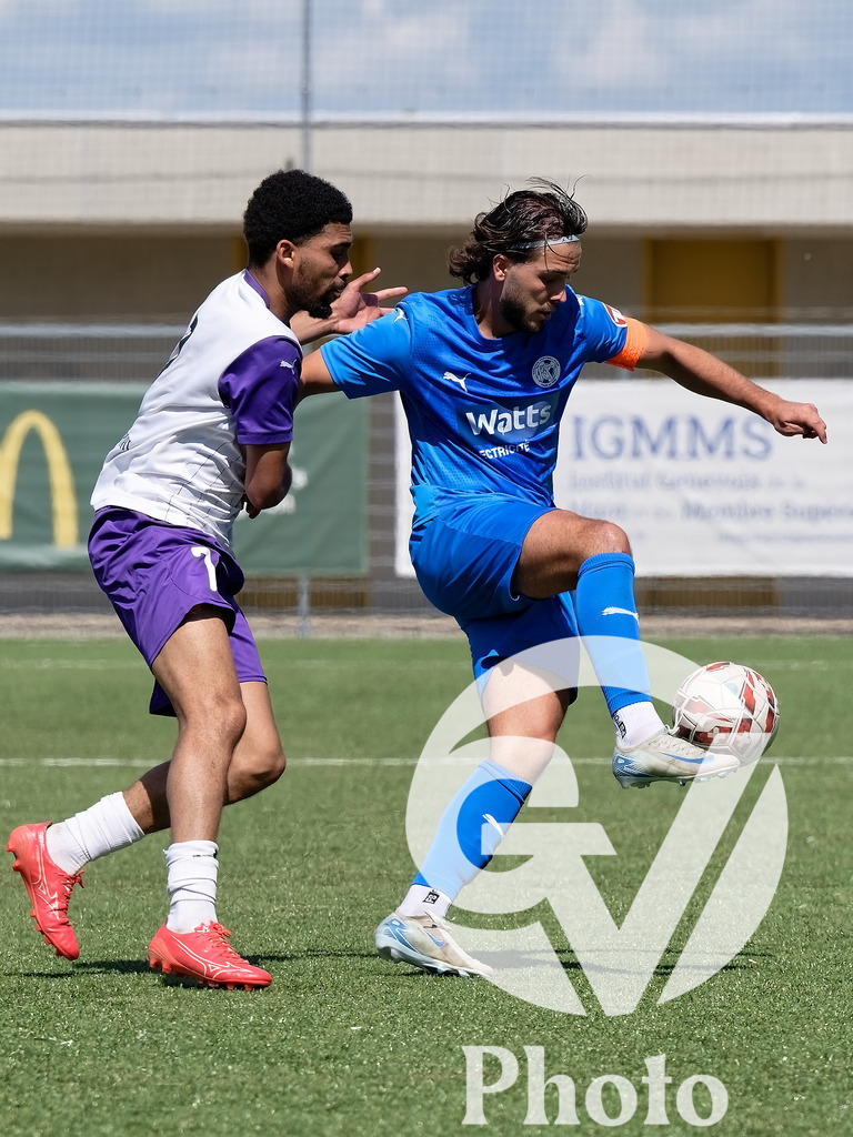 FC Vernier  v UGS FC  - 2eme ligue inter  | Geneva, Switzerland - April 19 : during the 2eme ligue inter  match between FC Vernier  and UGS FC  at Stade de Vernier on April 19 , 2026 in Geneva, Switzerland.