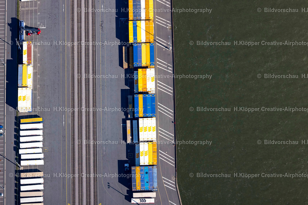 Luftbild Duisburg-4655 | Luftbild Container- Terminal in Duisburg im Bundesland Nordrhein-Westfalen, Deutschland - Realisiert mit Pictrs.com