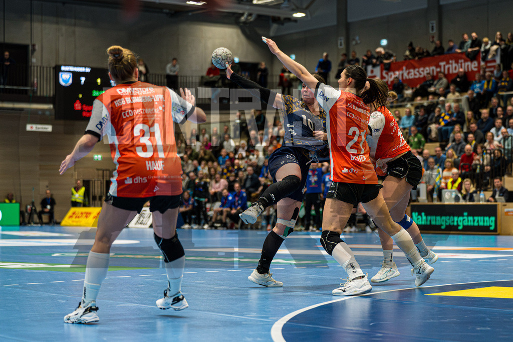 Handball I Frauen I Saison 2025-2026 I Bundesliga I Buxtehuder SV - HSG Blomberg-Lippe | CONTRAST ZERØ MEDIA - Realisiert mit Pictrs.com