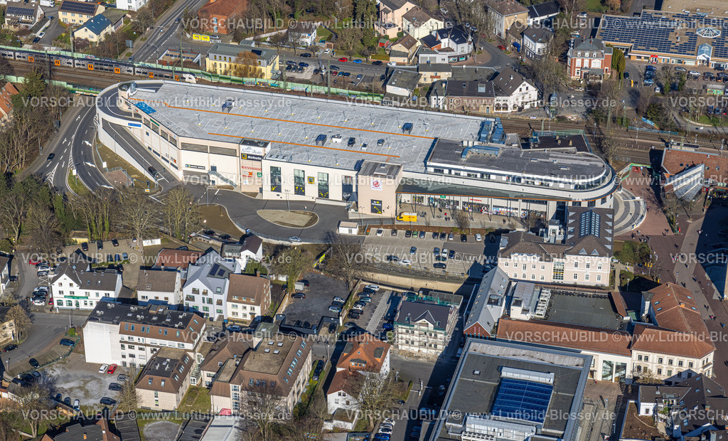 Unna230213995 | Luftbild, Einkaufszentrum Neue Mühle, Kantstraße und Beethovenring, Unna, Ruhrgebiet, Nordrhein-Westfalen, Deutschland
