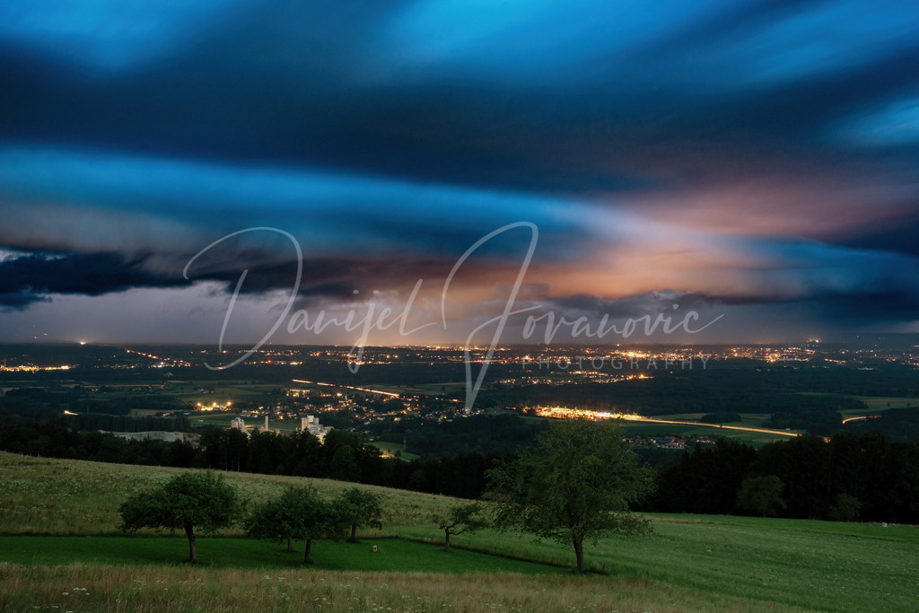 Gewitter | Starke Gewitterfront im Chiemgau