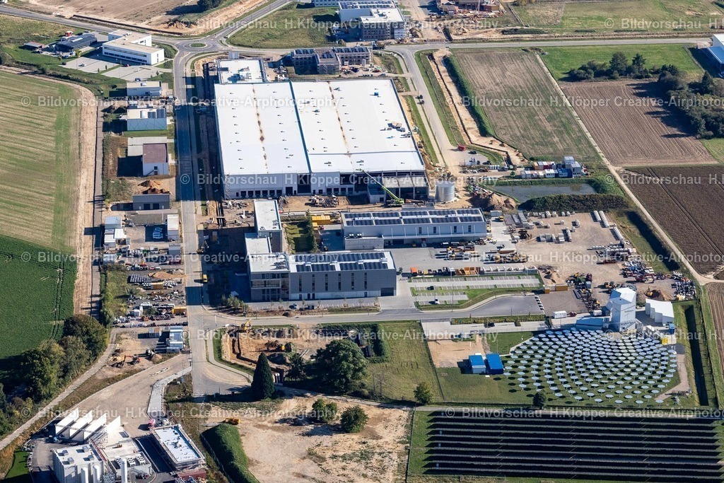 Lufbilder Jülich-5825 | Baustelle Forschungs- Gebäude Brainergy Park für die Entwicklung und Produktion von Solarthermie-Technologien in Jülich - Realisiert mit Pictrs.com