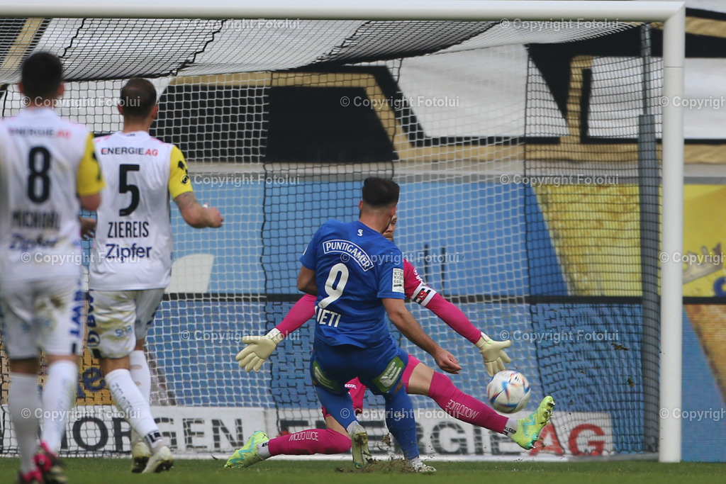 A_LUI_20230409_0027 | SPORT FUSSBALL ADMIRAL BUNDESLIGA 2022/23 LASK VS STURM GRAZ
IM BILD: Albian Ajeti(Sturm), Alexander Schlager (Lask),
FOTO:FOTOLUI/UW