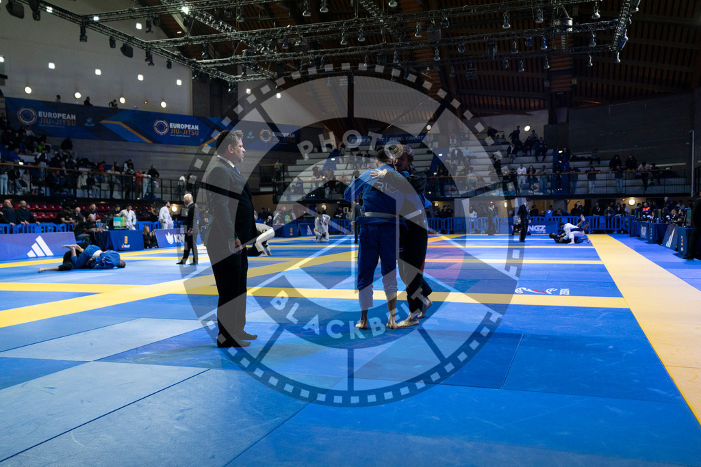 20240119PBB0166 | Fighters compete during the IBJJF European Championship in Paris, France, on January 19, 2024.