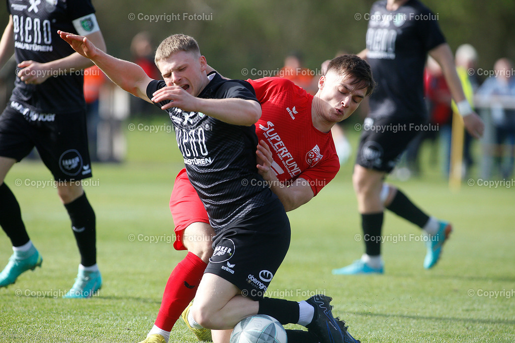 A_LUI_30032024_05 | SPORT ,FUSSBALL, LL OST ASKOE OEDT 1B-UFC PIENO ROHRBACH 30.03.2024 IM BID:KHAMZAT CHAKAYEV  (OEDT1B) UND JONAS GAHLEITNER  (ROHRBACH) FOTO:FOTOLUI