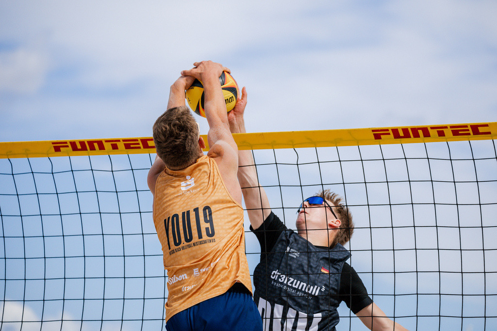 Beachvolleyball I Saison 2026 I Deutsche Meisterschaft U19 I 1. Tag | Jasper Lorenz Fotografie - Realisiert mit Pictrs.com