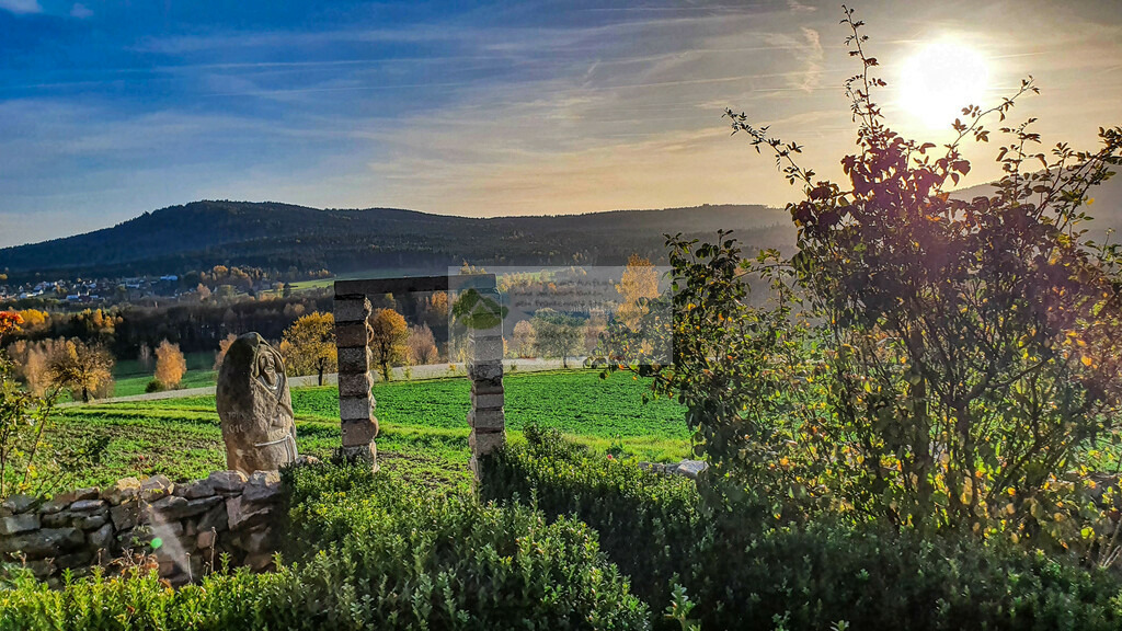 Sonnenuntergang an der Andreas Kapelle im Herbst | Impressionen rund um Hochfranken - Frankenwald - Fichtelgebirge - Realisiert mit Pictrs.com