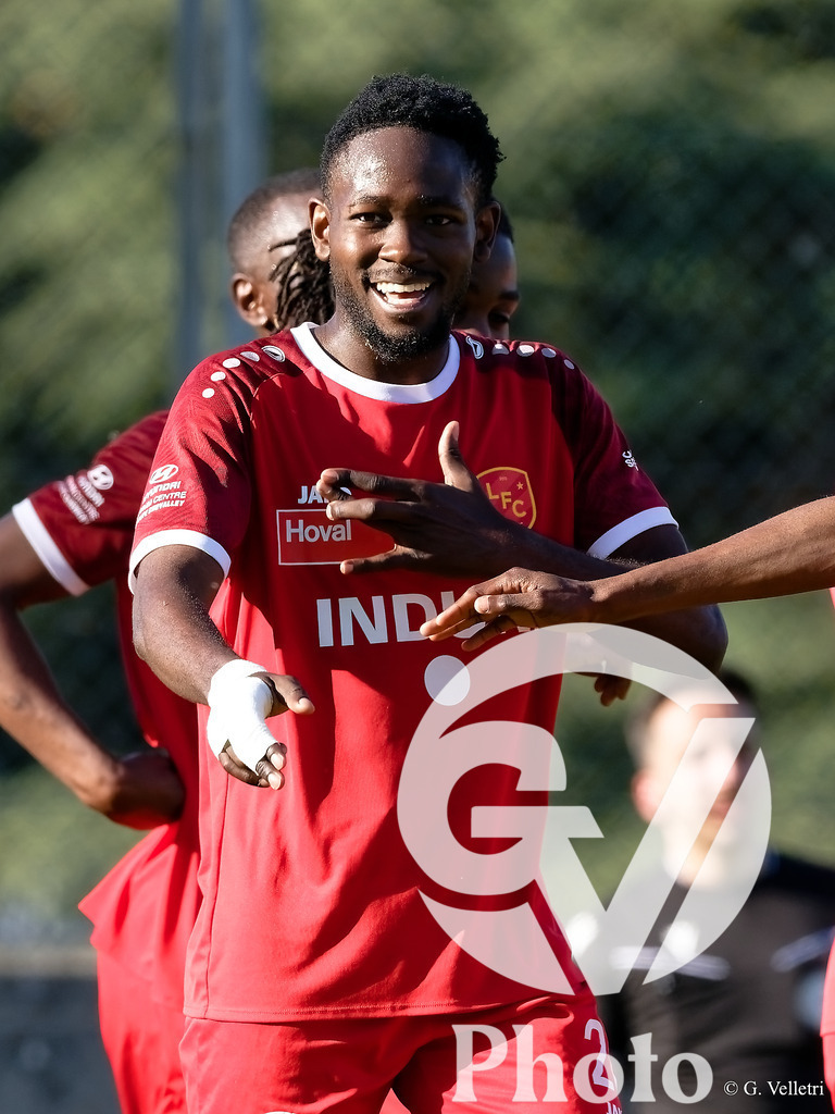 Lancy FC  v Servette FC M-21  - 1ere ligue Classic  | Geneva, Switzerland - April 25 : during the 1ere ligue Classic  match between Lancy FC  and Servette FC M-21  at Stade de Marignac on April 25 , 2026 in Geneva, Switzerland.