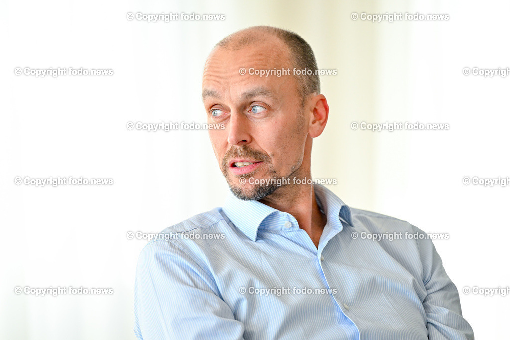 Heinzel Paper_ Laakirchen Papier AG_ 29.06.2023-38 | 29.06.2023, Laakirchen, AUT, Heinzel Paper, Laakirchen Papier AG, im Bild Sebastian Heinzel (CEO Heinzel Holding GmbH)