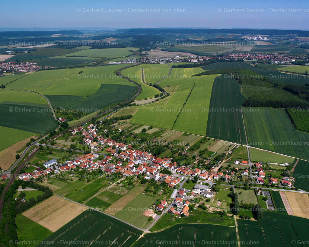 2634458 | HAUSEN 09.06.2006 Stadtansicht des Innenstadtbereiches  in Hausen im Bundesland Thüringen, Deutschland // City view on down town  in Hausen in the state Thuringia, Germany Foto: Gerhard Launer
