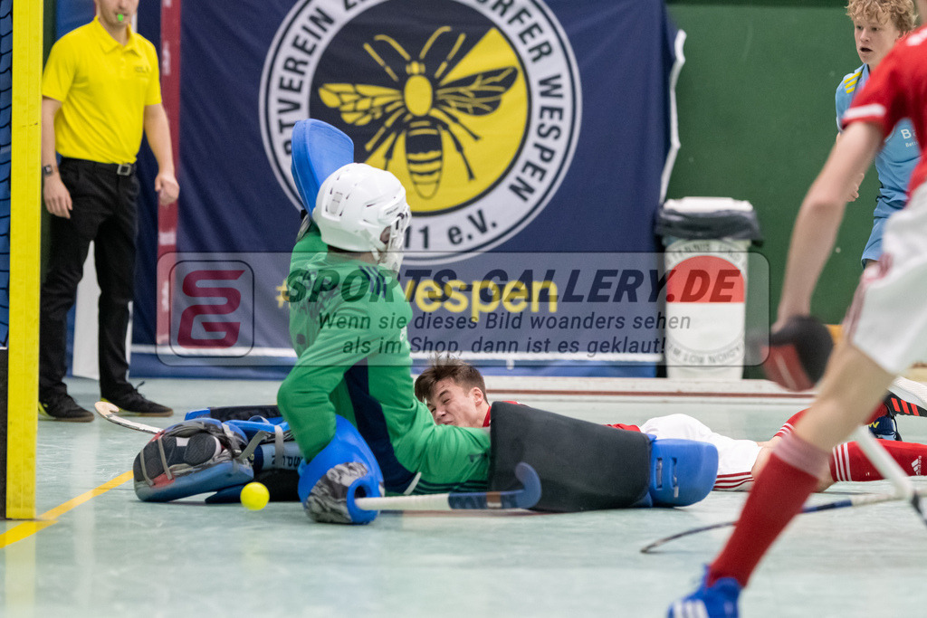 SFE_20230305_0086 | Deutsche Meisterschaft Männliche U16 Halle 2023 am 05.03.2023 in Köln (KTHC Stadion Rot-Weiss Köln Tennis and Hockey Club), Photo: Stephan Fehrmann 2022 (Sports-Gallery)