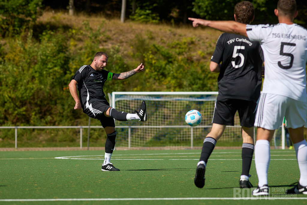 TSV Carlsberg | Eisenberg - 14.09.2025: TSV Carlsberg in Eisenberg (Waldstadion), Germany. Photo by: BobNL design &amp; photography - Realized with Pictrs.com
