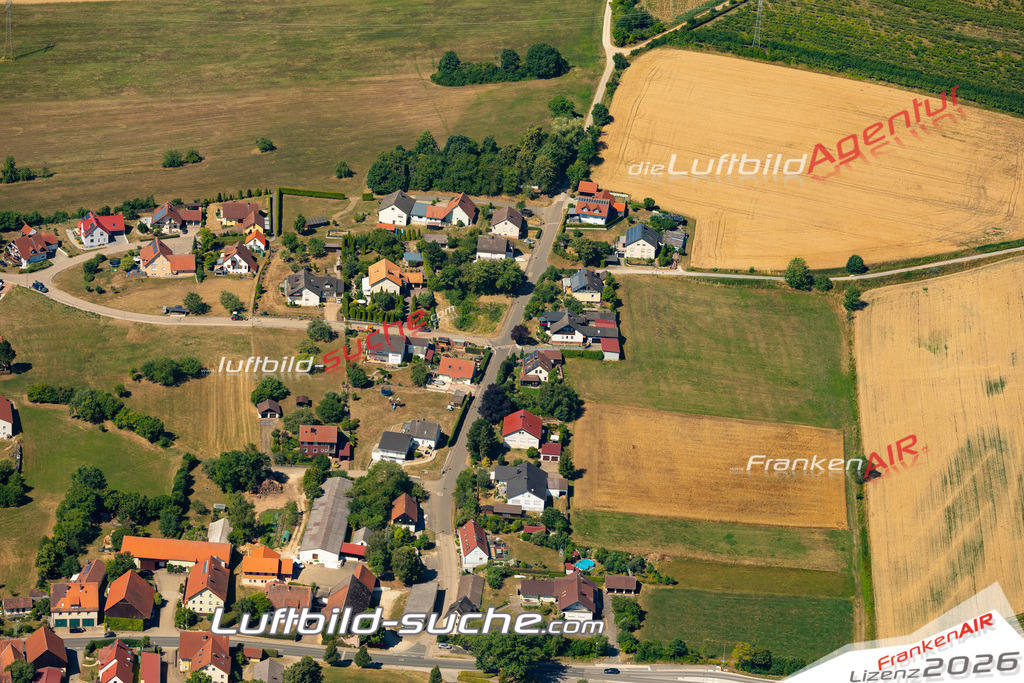 Aktuelles Luftbild von Offenbau Thalmässing - Die Luftaufnahme wurde 2022 mittels UL-Flugzeug erstellt ( keine Drohne ) - hochauflösende Kamera-Systeme von  Canon -Beste Qualität - Für grossformatige Ausdrucke geeignet. Die Geschenkidee !