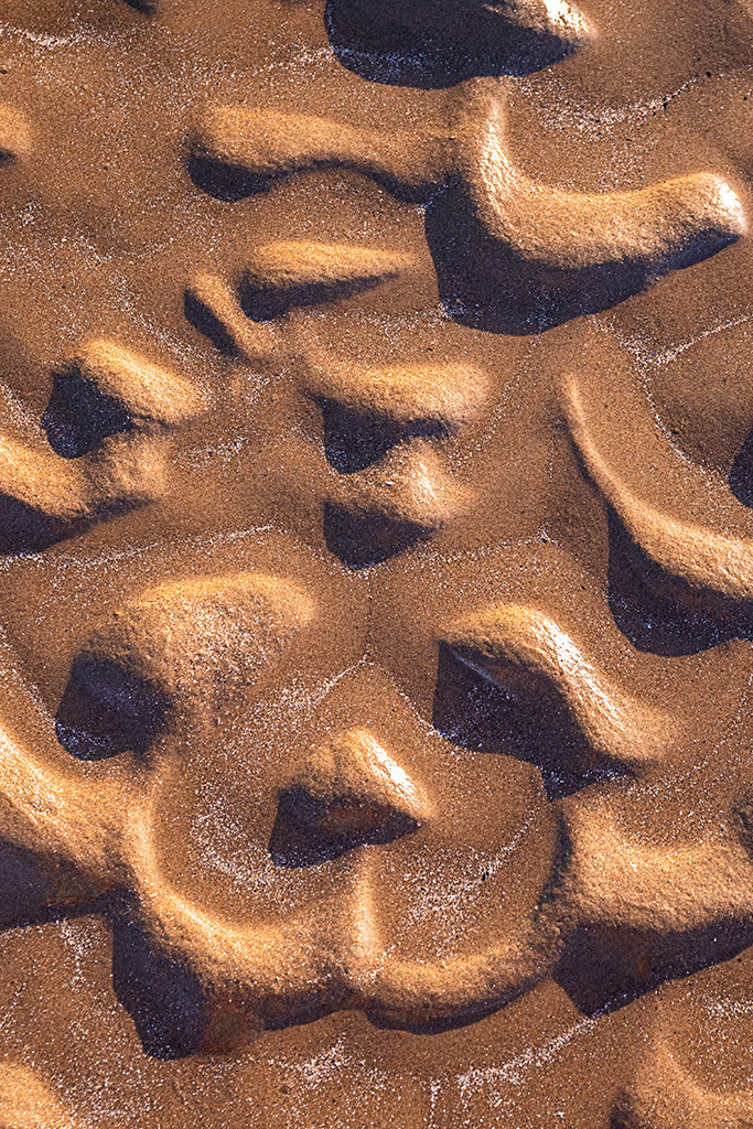 Sandmuster bei Ebbe, Burrow Beach, Co. FIngal, Irland | Bestell. Nr. irl_2022_07_2135 - Realisiert mit Pictrs.com