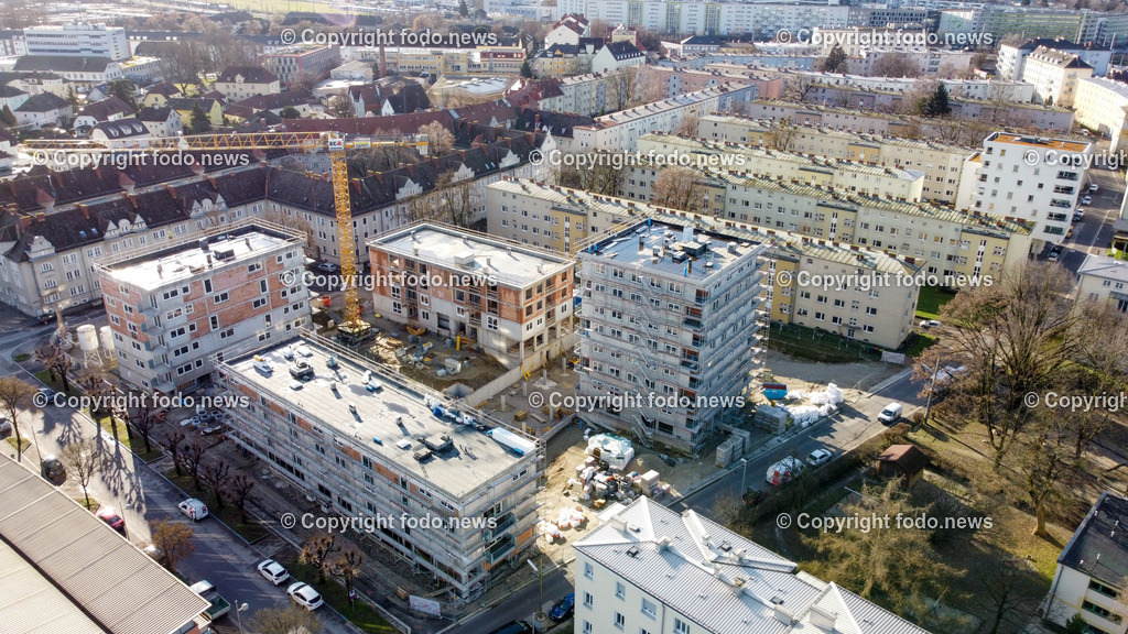 Baustelle Wimhölzel Hinterland_ Linz_ 27.12.2022-3 | 27.12.2022, Linz, AUT, Baustelle Wimhoelzel Hinterland, im Bild Baustelle Wimhoelzel Hinterland, Linz