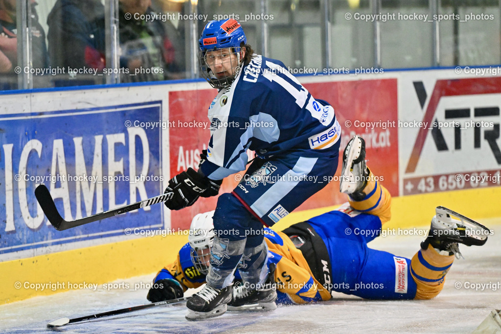 ESC Steindorf vs. EHC Althofen | #11 Czechner Sandro ESC Steindorf, ESC Steindorf vs. EHC Althofen, ESC Steindorf vs. EHC Alhofen am 03.03.2024 in Steindorf (Ossiachersee Halle), Austria, (Photo by Bernd Stefan)