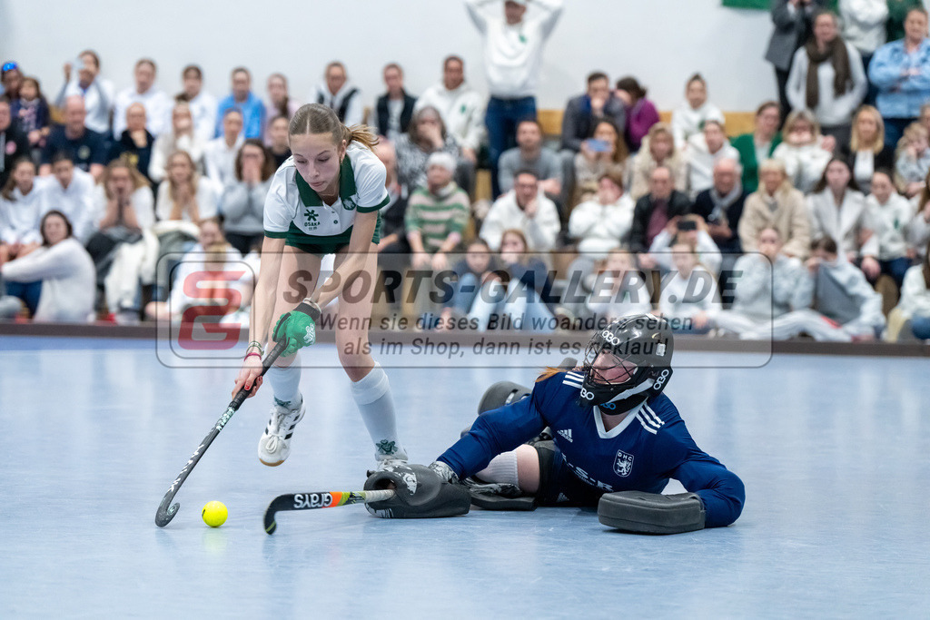 HK_20250223_103267 | Deutsche Meisterschaft wU14 Finale und Ehrungen am 23.2.2025 Düsseldorfer HC, Düsseldorf