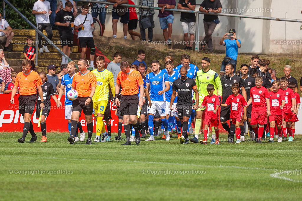 Giessen_Darmstadt (48) | 16.07.2023; Testspiel; Waldstadion Gießen; FC Gießen - SV Darmstadt 98; Ergebnis: 2:0 (0:0)