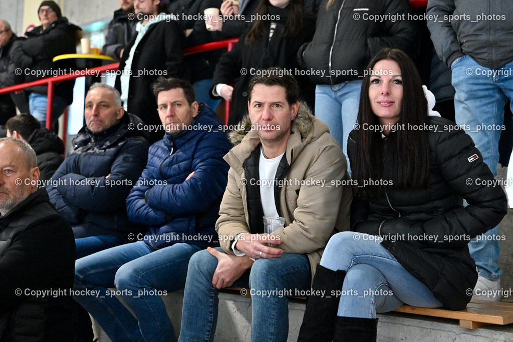 EC Hornets Spittal vs. USC Piraten Velden 18.2.2024 | Besucher Eishalle Spittal an der Drau, EC Hornets Spittal vs. USC Piraten Velden 18.2.2024, EC Hornets Spittal vs. USC Piraten Velden 18.2.2024 am 18.02.2024 in Spittal an der Drau (Eissportzentrum Spittal), Austria, (Photo by Bernd Stefan)