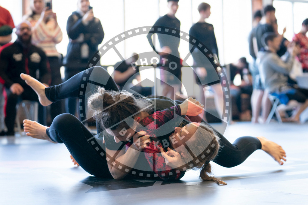 20240309PBB5409 | Fighters compete during the International Luta Livre (ILLCS) Spring Championship in Hannover, Germany, on March 9, 2024.