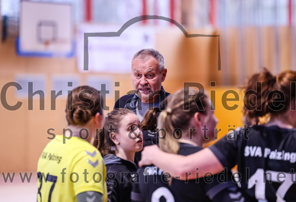 2024-12-14_002_SpVgg_Altenerding_gegen_SVA_Palzing | Erding, Deutschland, 14.12.2024:Handball, Bezirksoberliga Frauen Altbayern 2024 / 2024, 9. Spieltag, SpVgg Altenerding gegen SVA Palzing, Endergebnis: 20:30Trainer Peter Mesiarik (SVA Palzing)Foto: Christian Riedel / fotografie-riedel.net